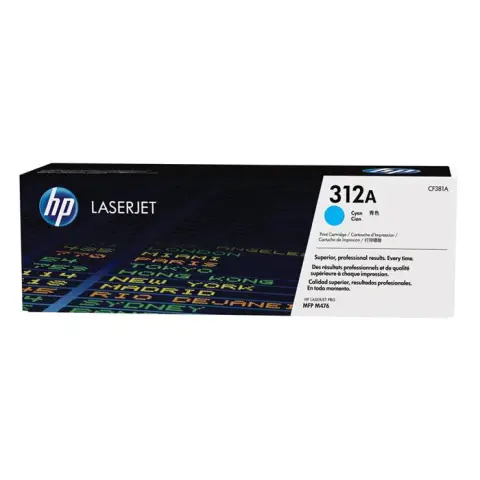 Toner HP 312A / CF381A Cyan do drukarek (Oryginalny) [2.7k]