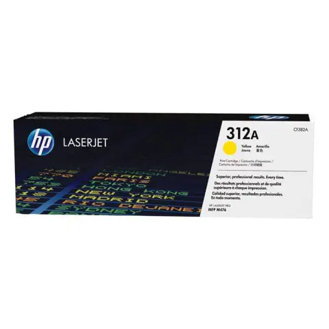 Toner HP 312A / CF382A Yellow do drukarek (Oryginalny) [2.7k]