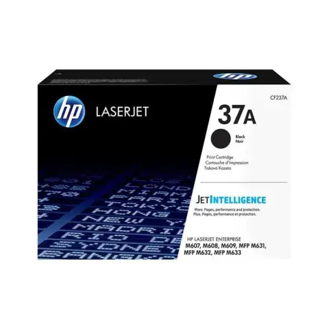 HP CF237A - Toner 37A do HP LaserJet Enterprise M607, M608, M609, MFP M630, MFP M631 ...