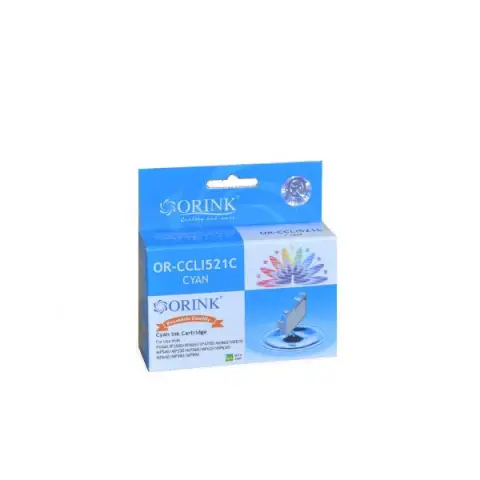 Canon CLI-521C zamiennik tusz cyan z chipem