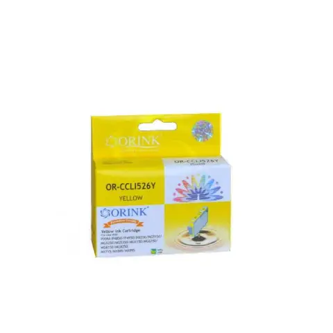 Zamiennik CLI-526Y - Tusz żółty CLI526Y do Canon PIXMA iP4850, MG515,0 MG5250, MG6150, MG8150 ...