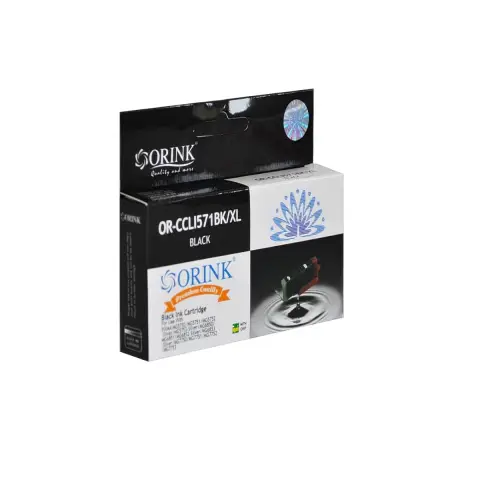 CLI-571BKXL  zamiennik - Tusz czarny do Canon Pixma MG-5750, MG-6850, MG-7750, TS-5050, TS-6050, TS-8050, TS-9050