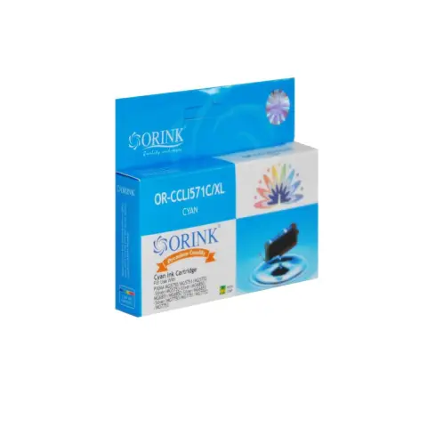 CLI-571CXL  zamiennik - Tusz Cyan do Canon Pixma MG-5750, MG-6850, MG-7750, TS-5050, TS-6050, TS-8050, TS-9050