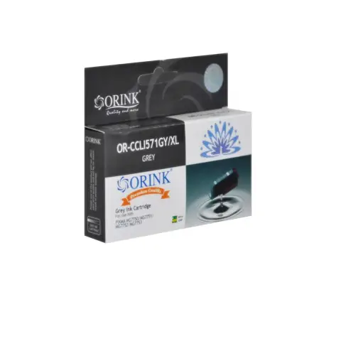 CLI-571GKXL  zamiennik - Tusz szary do Canon Pixma MG-5750, MG-6850, MG-7750, TS-5050, TS-6050, TS-8050, TS-9050