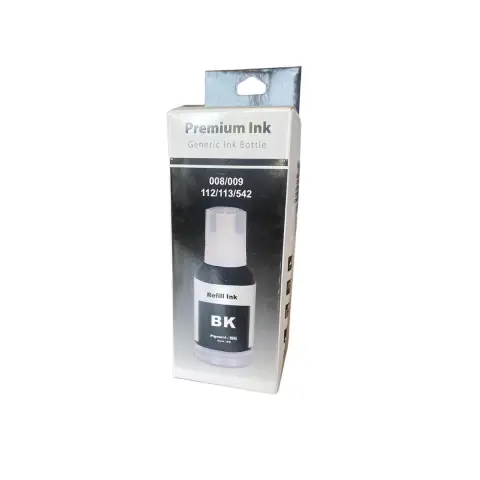 Tusz 112 czarny zamiennik do Epson EcoTank L11160, L15150, L15160, L6460, L6490, L6550, L6570, Pro L15180, L6580 - Zamie