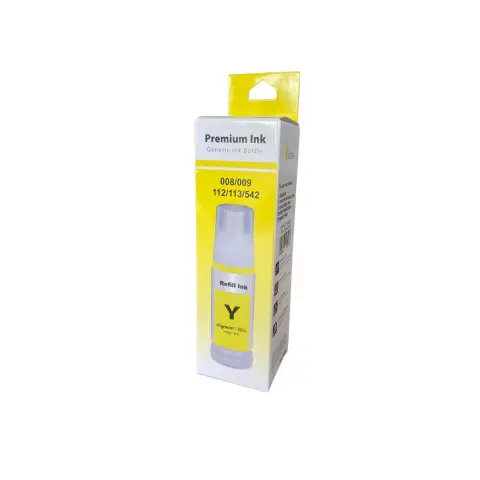 Tusz 112 żółty zamiennik do Epson EcoTank L11160, L15150, L15160, L6460, L6490, L6550, L6570, Pro L15180, L6580 - Zamien