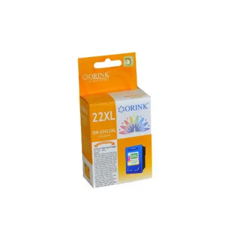 Tusz HP 22XL zamiennik - Tusz kolorowy zamiennik HP 22XL