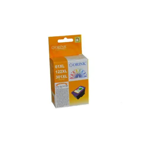 Tusz CH301XL/C-OR Kolor do drukarek HP (Zamiennik HP 301XL / CH564EE) [18ml]