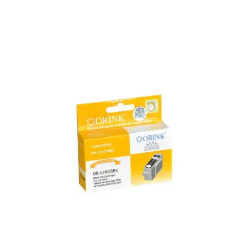 Tusz czarny HP 655 do HP 3525 4615 4625 5525 6525  - Zamiennik CZ109AE