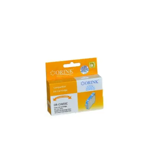 Tusz cyan HP 655 do HP 3525 4615 4625 5525 6525  - Zamiennik CZ110AE