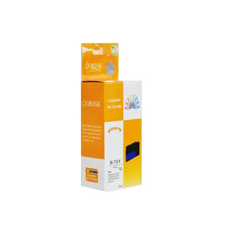 Tusz żółty 711 do HP DesignJet T120, T125, T130, T150, T520, T525, T530 - Zamiennik CZ132A