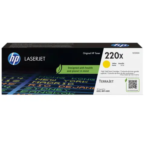 Toner HP 220X / W2202X Yellow do drukarek (Oryginalny) [5.5k]