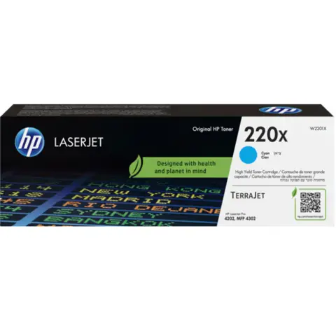 Toner HP 220X / W2201X Cyan do drukarek (Oryginalny) [5.5k]