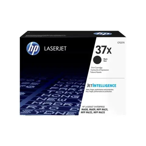 HP CF237X - Toner 37X do HP LaserJet Enterprise M608, M609, MFP M631 ...