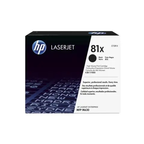 Toner HP 81X / CF281X Black do drukarek (Oryginalny) [25k]