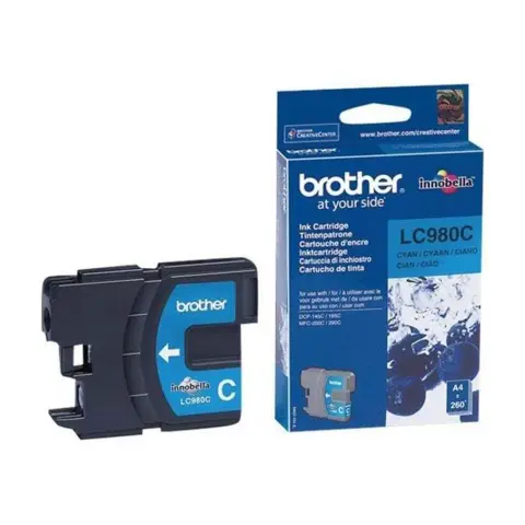 Tusz Brother LC980C Cyan do drukarek (Oryginalny)