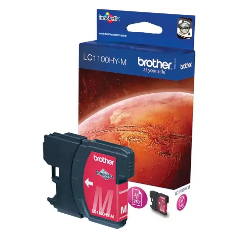Tusz Brother LC1100HY-M Magenta do drukarek (Oryginalny) [10.1ml]