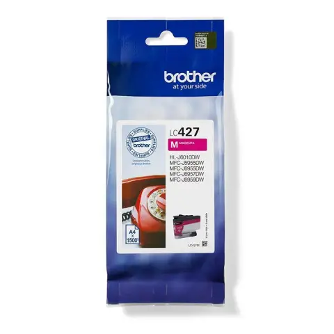 Brother LC427M - Tusz magenta do Brother HL-J6010dw, MFC-J5955dw, MFC-J6950, MFC-J6955dw, MFC-J6957, MFC-J 6959dw