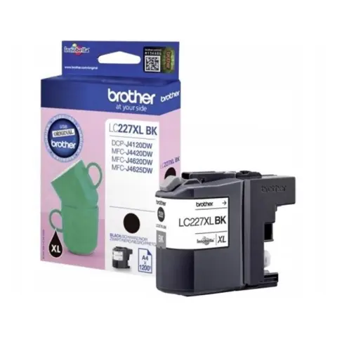 Tusz Brother LC227 XLBK Czarny do drukarek (Oryginalny)