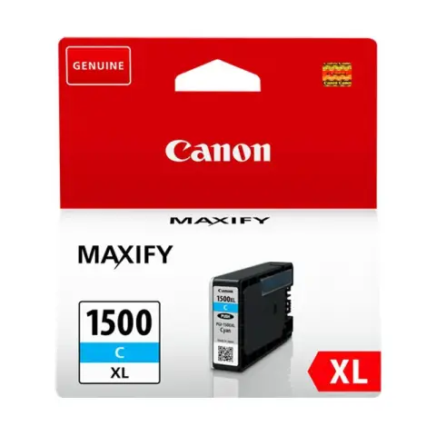 Tusz Canon PGI-1500XLC Cyan do drukark (Oryginalny) [12ml]