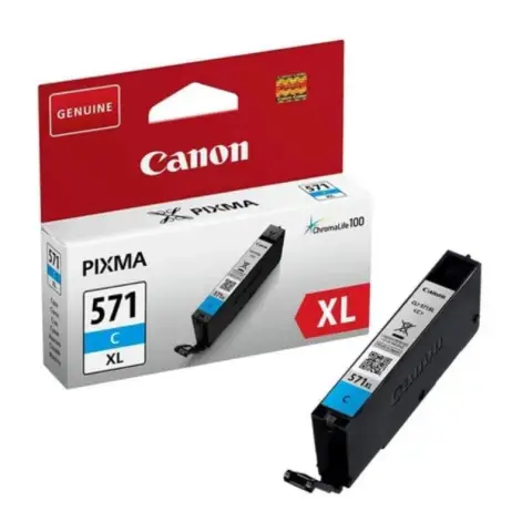 Tusz Canon CLI-571C XL Cyan do drukarek (Oryginalny) [11ml]