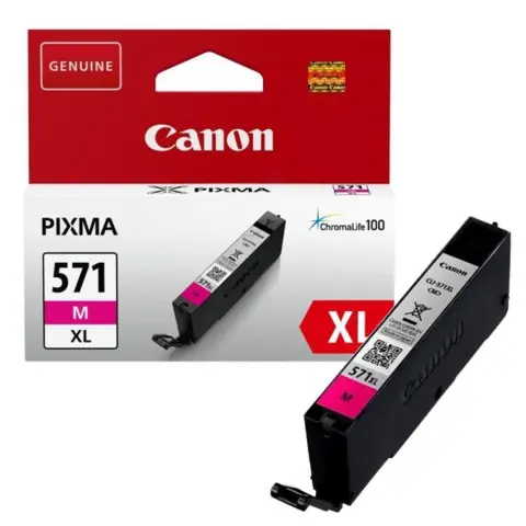 Tusz Canon CLI-571M XL Magenta do drukarek (Oryginalny) [11ml]