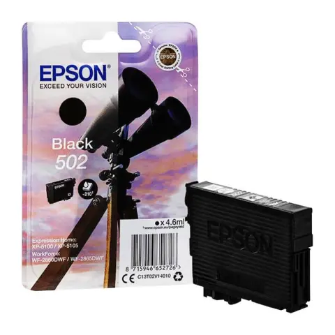 Tusz Epson 502 do Expression Home XP-5105/XP-5100 | 4,6 ml | Black-4462931