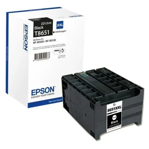 Tusz Epson T8651 do WorkForce Pro WF-M5690DWF | 10 000str. | 221 ml | black-4462932