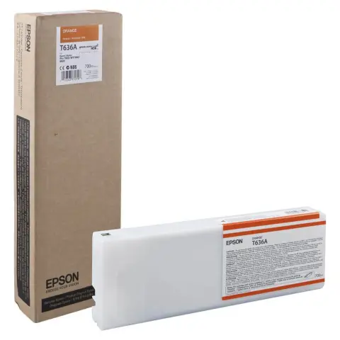Tusz Epson T636A Orange do drukarek (Oryginany) [700ml]