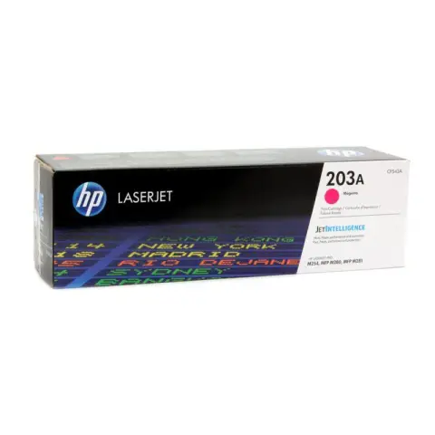 Toner HP CF543A - Toner 203A magenta do HP Color LaserJet Pro M254, M280