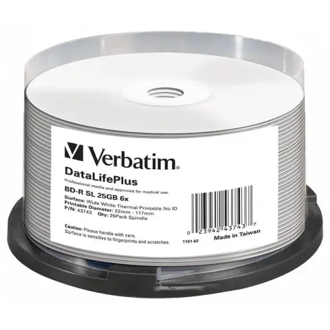 Verbatim CD-R | 700MB | x52 | 50szt |  do nadruku Wide Thermal-3833254