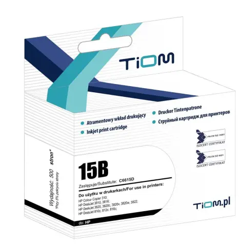 Tusz Tiom do HP 15 | 310/3810/810/845/920-3753251