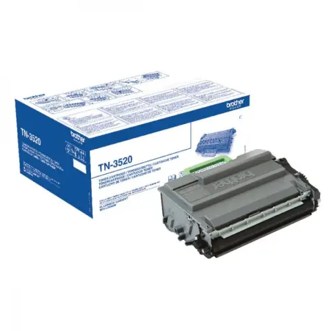 Toner Brother TN-3520 Czarny do drukarek (Oryginalny) [20k]
