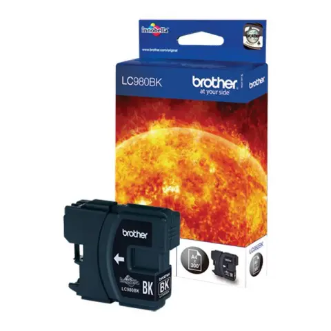Tusz Brother LC980BK Czarny do drukarek (Oryginalny)