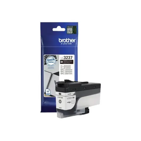 Brother LC3237BK - Tusz czarny do Brother HL-J6000DW, HL-J6100DW, MFC-J5945DW, MFC-J6945DW, MFC-J6947DW