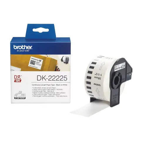 Taśma ciągła Brother do QL-500A/500BS/500BW | 38 mm x 30,48m-4507073