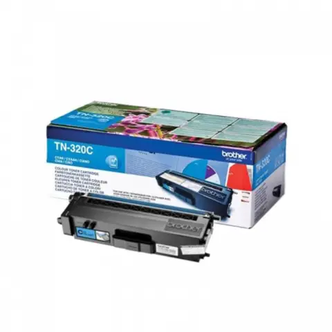 Toner Brother TN-320C Cyan do drukarek (Oryginalny)