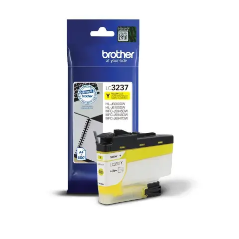 Brother LC3237Y - Tusz żółty do Brother HL-J6000DW, HL-J6100DW, MFC-J5945DW, MFC-J6945DW, MFC-J6947DW