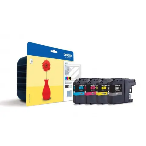 Zestaw tuszy Brother do DCPJ522DW/MFCJ470DW | CMYK-4501906