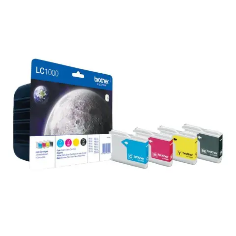 Wkład atramentowy Brother  VALUE PACK  LC 1000  CMYBK