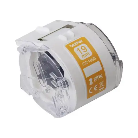 Taśma Brother 19mm x 5m | umożliwiająca druk kolorowych etykiet-4452986