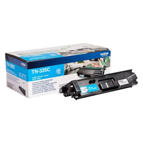 Toner Brother TN-326C Cyan do drukarek (Oryginalny) [3.5k]