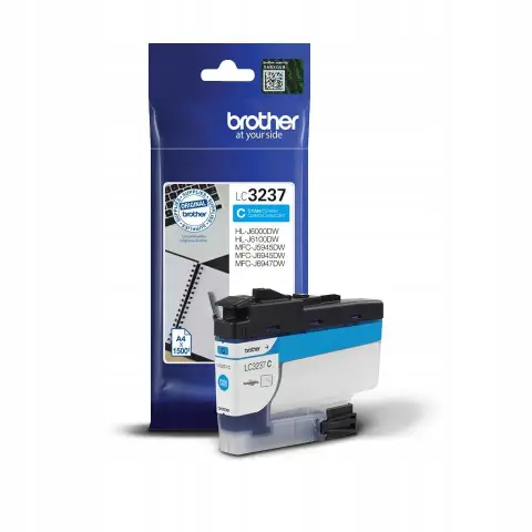 Brother LC3237C - Tusz cyn do Brother HL-J6000DW, HL-J6100DW, MFC-J5945DW, MFC-J6945DW, MFC-J6947DW