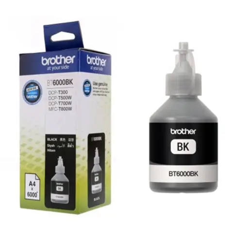 Tusz Brother BT6000BK Black do drukarek (Oryginalny)