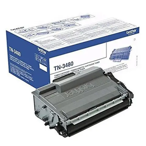 Toner Brother TN-3480 Czarny do drukarek (Oryginalny) [8k]