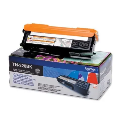 Toner Brother TN-320BK do drukarek (Oryginalny)