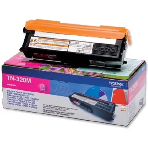 Toner Brother TN-320M Magenta do drukarek (Oryginalny)