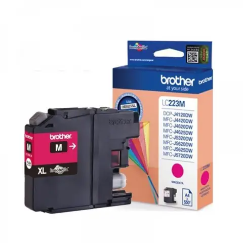 Tusz Brother LC223M Magenta do drukarek (Oryginalny)