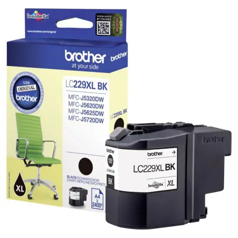 Tusz Brother LC229XL BK Black do drukarek (Oryginalny)