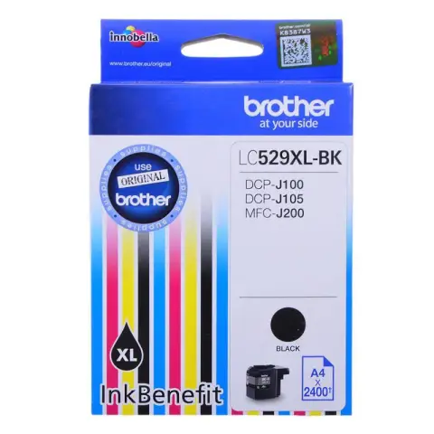 Brother LC529XL-BK - Tusz czarny do Brother DCP-J100, DCP-J105, MFC-J200